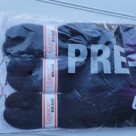 New 3X Glance Formation Natural Touch Braid 30” Plum Tangle Free OM3TPLUM - Picture 6 of 12